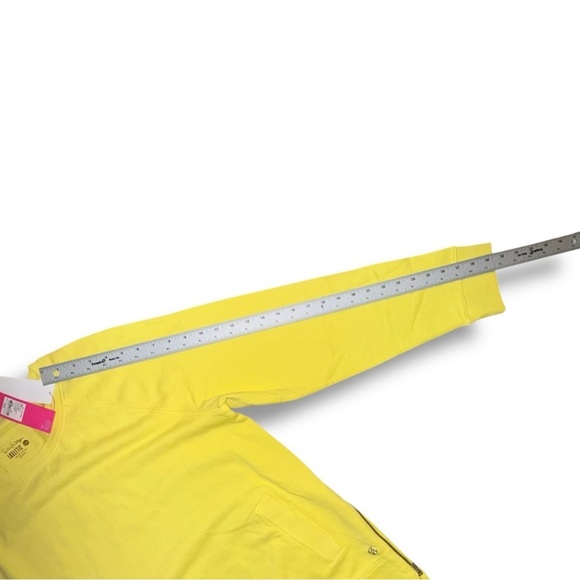 NWT LILLY PULITZER Luxletic Beach Comber Pullover - XXL Calla Yellow - Picture 14 of 16